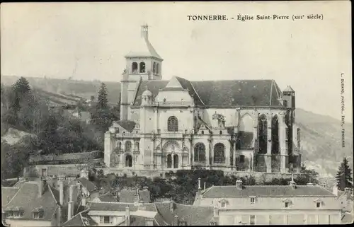 Ak Tonnerre Yonne, Eglise Saint Pierre