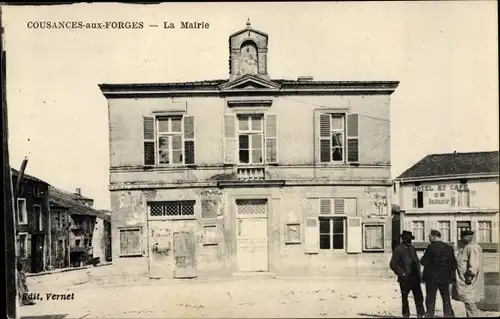 Ak Cousances les Forges Meuse, La Mairie