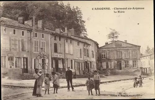 Ak Clermont en Argonne Lothringen Meuse, La Mairie