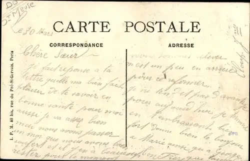 Ak Ancerville Meuse, Le Bruly