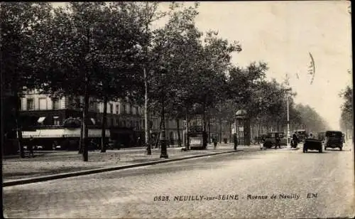Ak Neuilly sur Seine Hauts de Seine, Avenue de Neuilly