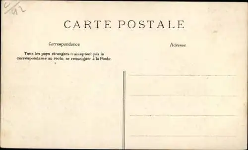 Ak Neuilly sur Seine Hauts de Seine, Square de l'Hôtel de Ville