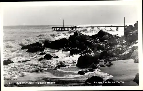 Ak Warna Varna Bulgarien, Seebrücke