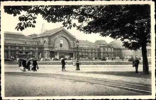 Ak Charleroi Wallonien Hennegau, La Gare