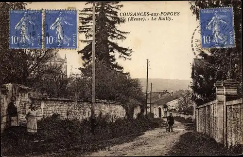 Ak Cousances les Forges Meuse, Le Railly