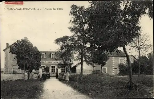 Ak Bigny Vallenay Cher, L'Ecole des Filles