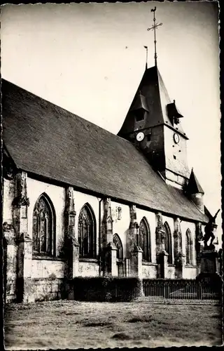 Ak La Bonneville Eure, L'Eglise