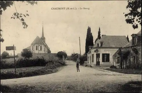 Ak Chaumont Maine et Loire, Le Bourg