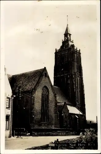 Ak Asperen Südholland, Ned. Herv. Kerk