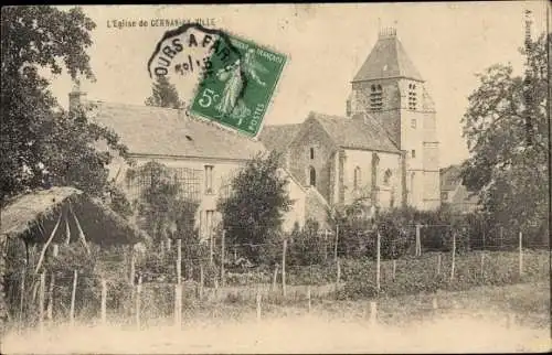 Ak Cernay la Ville Yvelines, L'Eglise