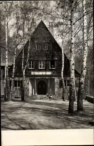 Ak Rittersgrün Breitenbrunn im Erzgebirge, Jugendherberge Ernst Scheffler