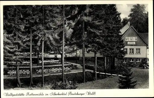 Ak Horn Bad Meinberg Nordrhein Westfalen, Waldgaststätte Kattenmühle