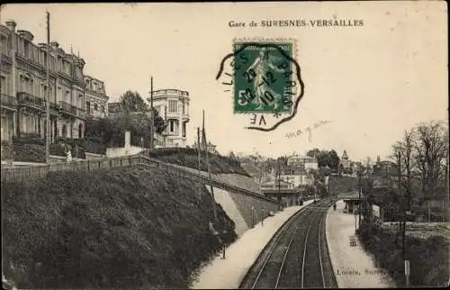 Ak Suresnes Hauts de Seine, Gare