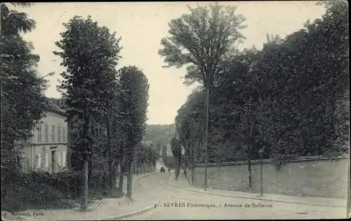 Ak Sèvres Hauts-de-Seine, Avenue de Bellevue