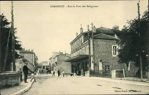 Ak Commercy Lothringen Meuse, Rue du Pont des Religieuses