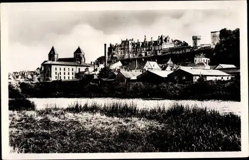 Ak Saint Aignan sur Cher Loir et Cher, Vue generale