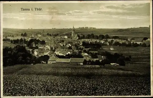 Ak Tanna in Thüringen, Gesamtansicht