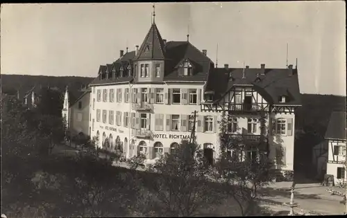 Foto Ak Rengsdorf im Westerwald, Hotel Richtmann