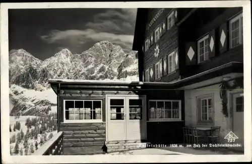 Ak Ramsau bei Hainfeld in Niederösterreich, Dachstein Südwand Hütte