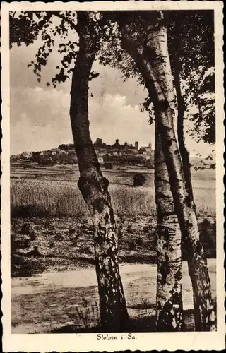 Ak Stolpen in Sachsen, Panorama