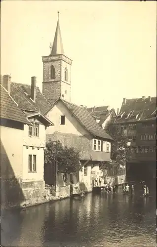 Foto Ak Erfurt in Thüringen, Altstadtpartie