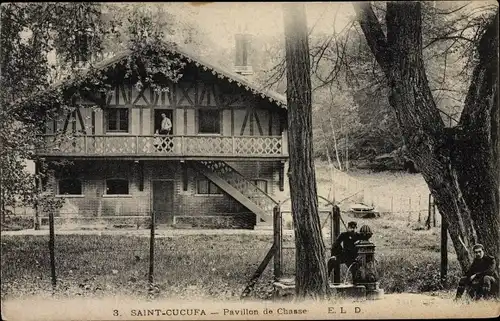 Ak Saint Cucufa Hauts de Seine, Pavillon de Chasse