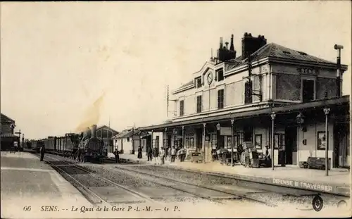 Ak Sens Yonne, Le Quai de la Gare