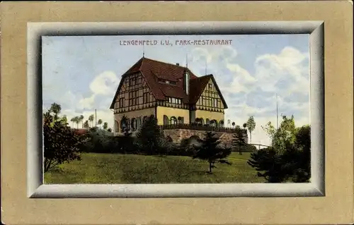 Passepartout Ak Lengenfeld Vogtland Sachsen, Park Restaurant