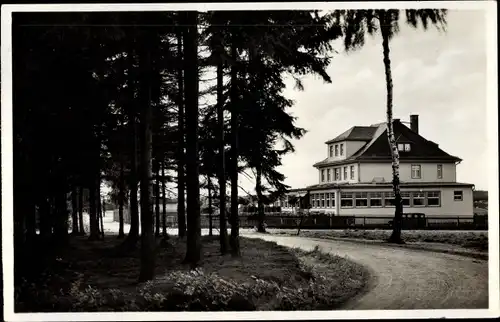 Ak Langenbernsdorf bei Werdau, Waldkurheim