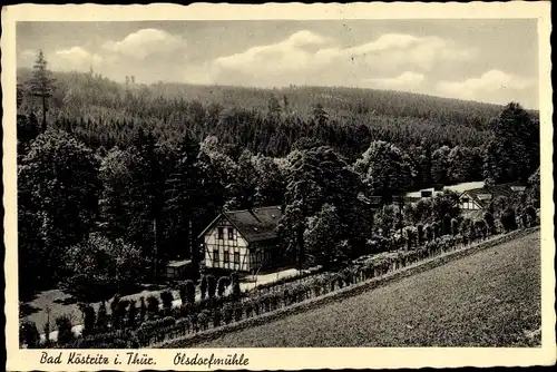 Ak Bad Köstritz in Thüringen, Oelsdorfmühle