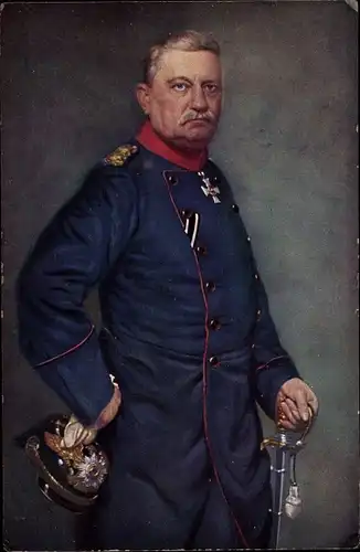 Künstler Ak Perscheid, N., Porträt Generalfeldmarschall Karl von Bülow