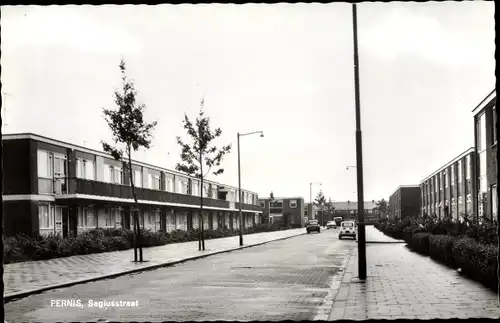 Ak Pernis Rotterdam Südholland Niederlande, Sagiusstraat