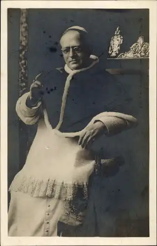 Ak Papst Pius XI., Pio XI.