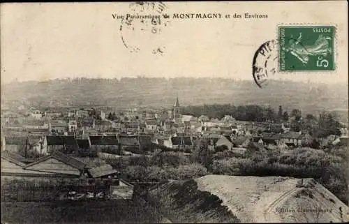 Ak Montmagny Val d’Oise, Vue Panoramique et des Environs