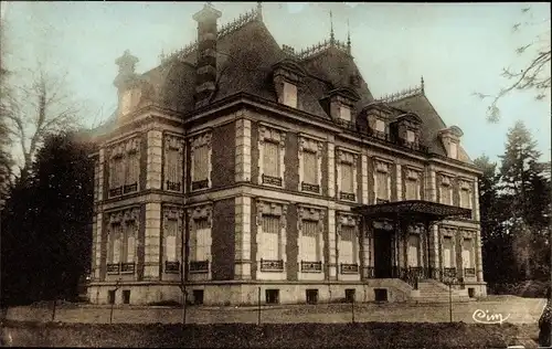 Ak Lieusaint Seine et Marne, Le Chateau de la Barriere