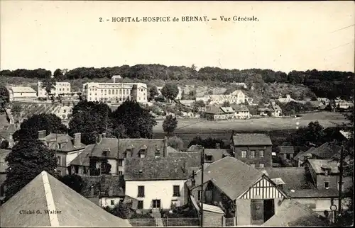 Ak Bernay Eure, Vue generale, Hopital Hospice