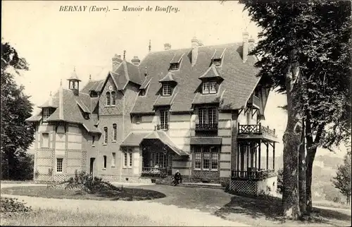 Ak Bernay Eure, Manoir de Bouffey