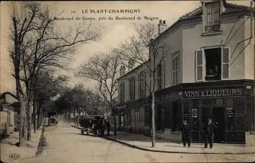 Ak Champigny sur Marne Val de Marne, Boulevard du Centre