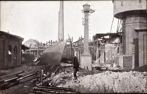 Ak Chemnitz in Sachsen, Sturmkatastrophe am 27. Mai 1916