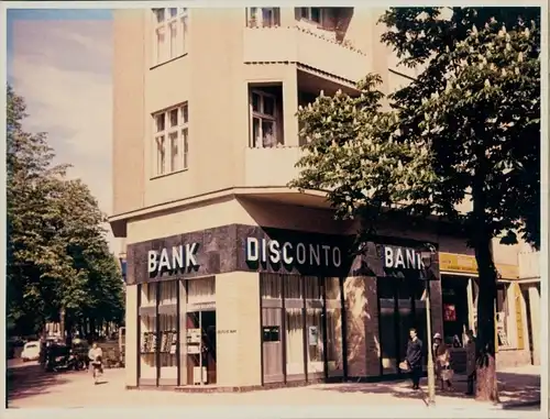 Foto Berlin, Architekt Georg Schneider, Disconto Bank, color
