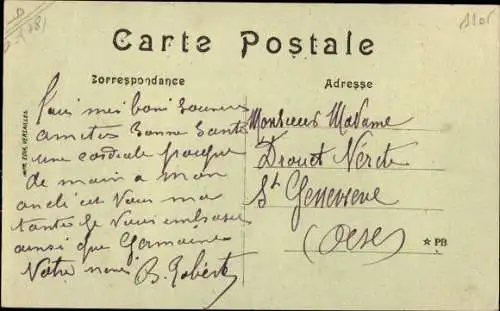 Ak Saint Cyr l'Ecole Yvelines, La Route de Versailles