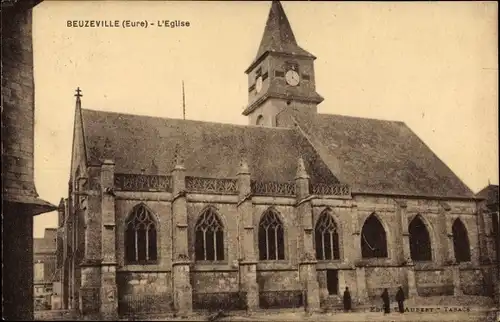 Ak Beuzeville Eure, L'Eglise