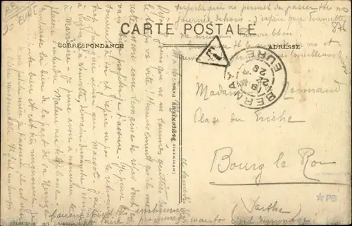 Ak Bernay Eure, La Charentonne