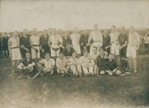 Foto F. Gerlach, Berliner Feldhockey Mannschaft, Gruppenbild, Wettbewerb