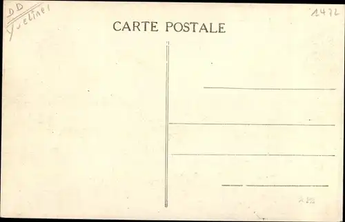 Ak La Queue les Yvelines, Route de Paris