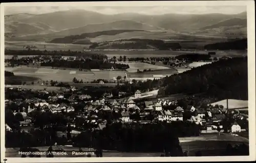 Ak Polanica Zdrój Bad Altheide Schlesien, Panorama