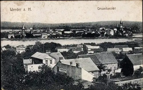 Ak Werder an der Havel, Panorama