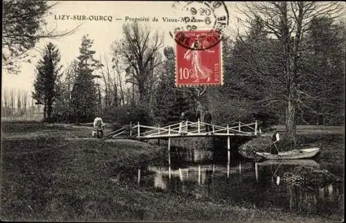 Ak Lizy sur Ourcq Seine et Marne, Propriete de Vieux Moulins