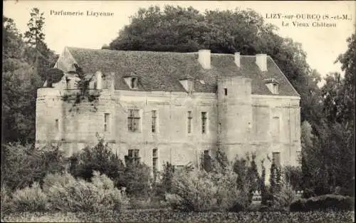 Ak Lizy sur Ourcq Seine et Marne, Parfumerie Lyzyenne, Le Vieux Chateau