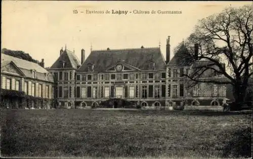 Ak Lagny Seine et Marne, Chateau de Guermantes